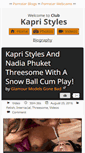 Mobile Screenshot of clubkapristyles.com